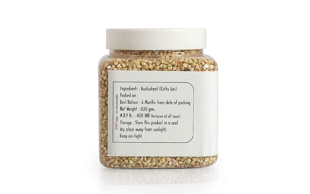 NaturePlatter Buckwheat    Plastic Jar  600 grams